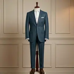 Tailored suit look